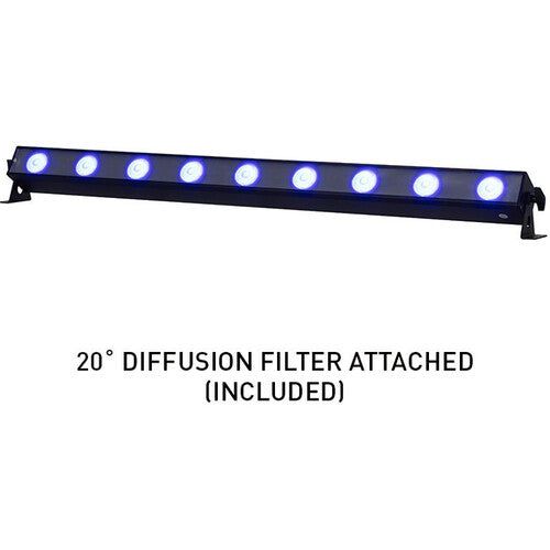 ADJ UBL9H 42in Linear Fixture w/ 9 × 20W RGBAL+UV LED