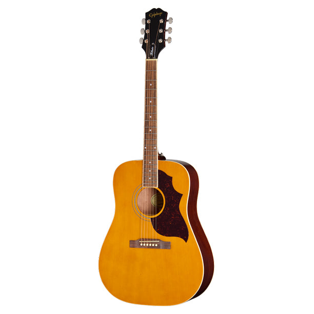 Hummingbird Tribute acoustic in Antique Natural finish. Affordable entry into the Hummingbird family with classic styling.