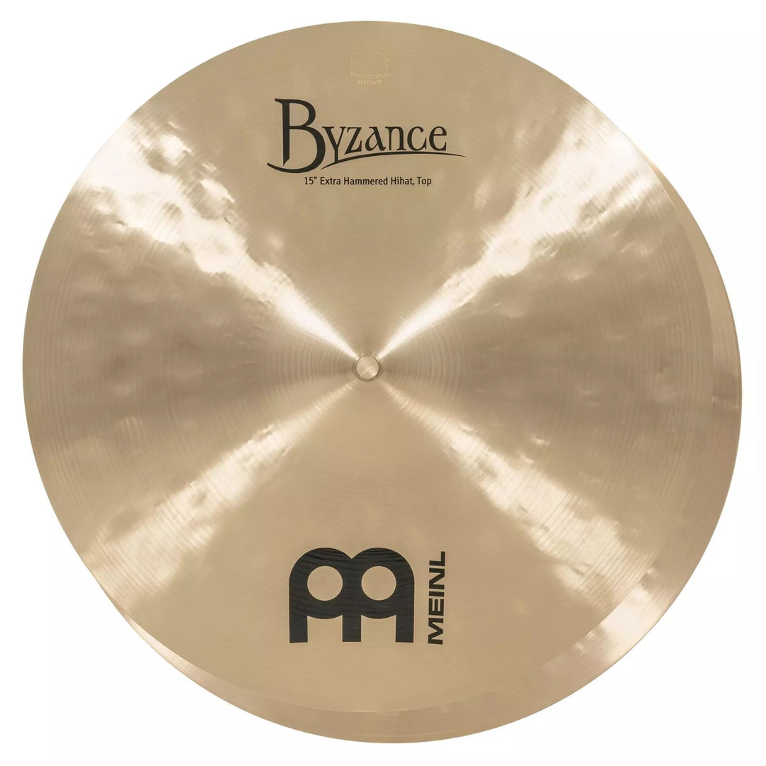 Meinl B15EHH 15" Byzance Traditional Extra Hammered Hihat