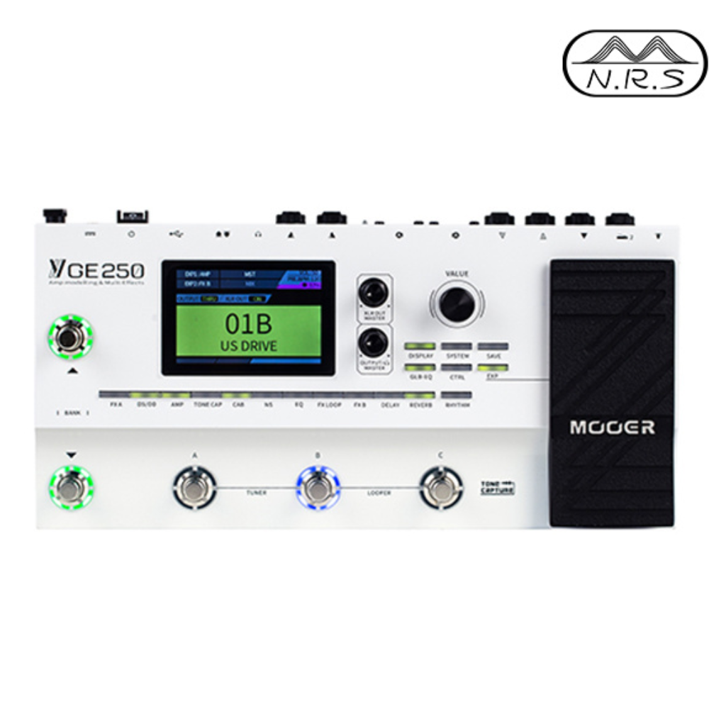 Mooer GE250 Amp modelling and Multi Effects