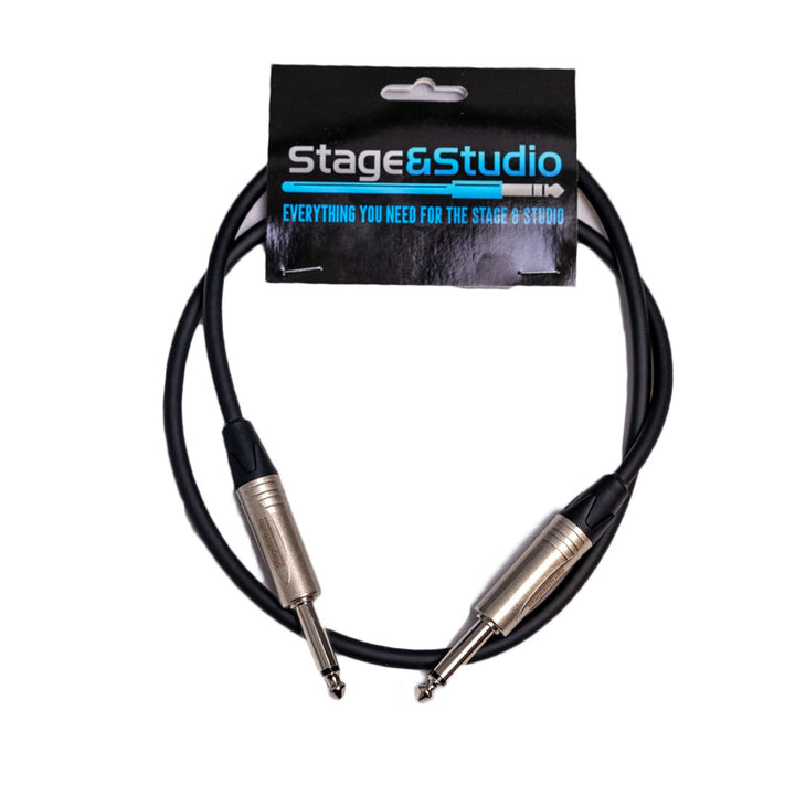 Stage & Studio TS Male-to-Male Instrument Patch Cable