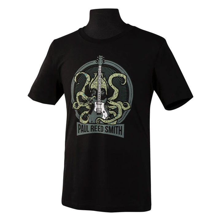 PRS Shirt S2 Squid Design Short Sleeve Tee (Black)
