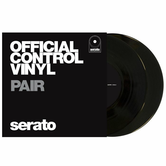 Serato Control Vinyl 7” (Pair) - Black