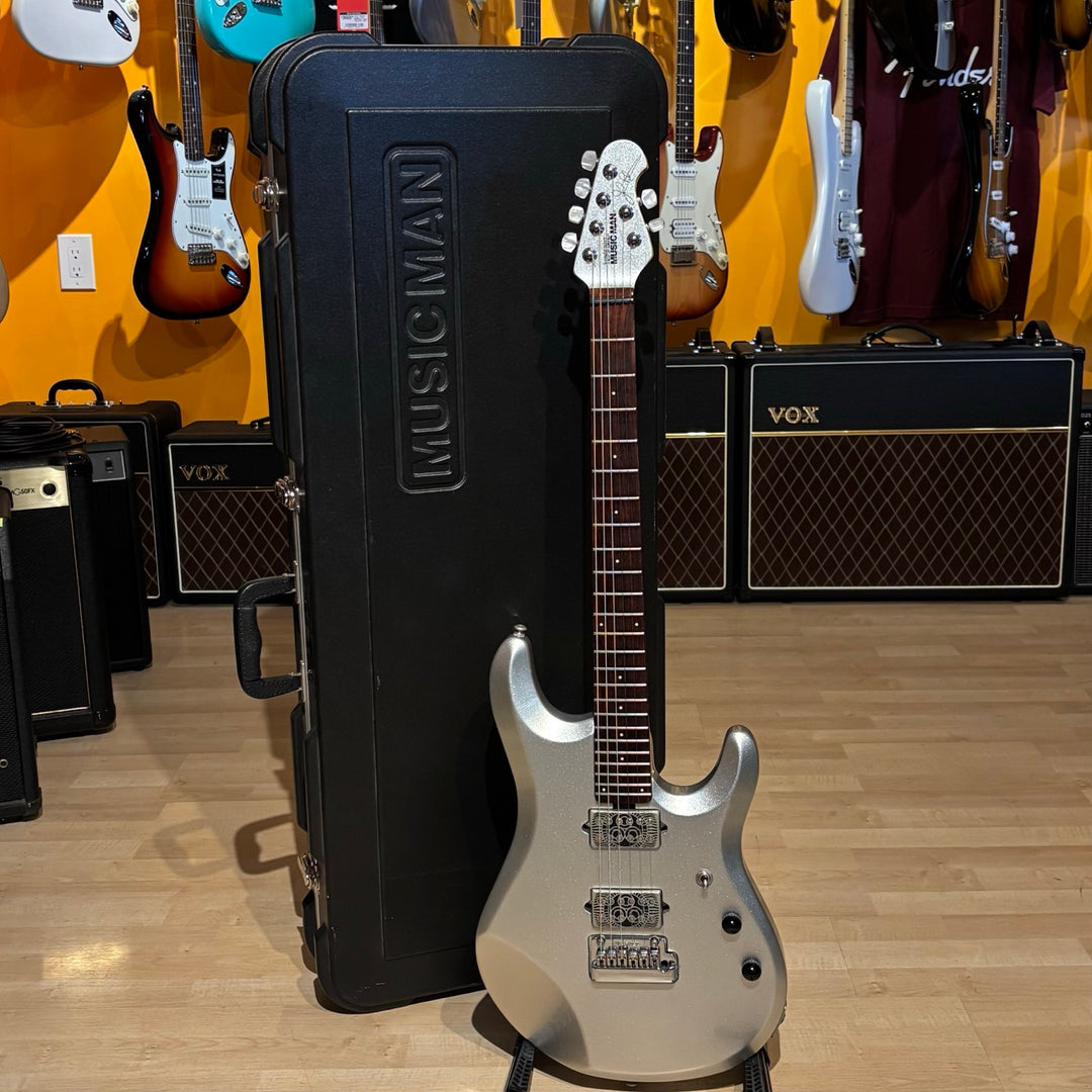 Ernie Ball - JP6 John Petrucci Signature Sterling Silver w/ DiMarzio Sonic Ecstasy HB P-ups & OHSC (2011) - USED