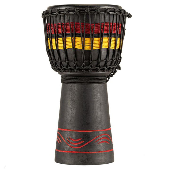 Meinl Percussion 10" Original African Style Rope Tuned Wood Djembe Fire Rhythm Series