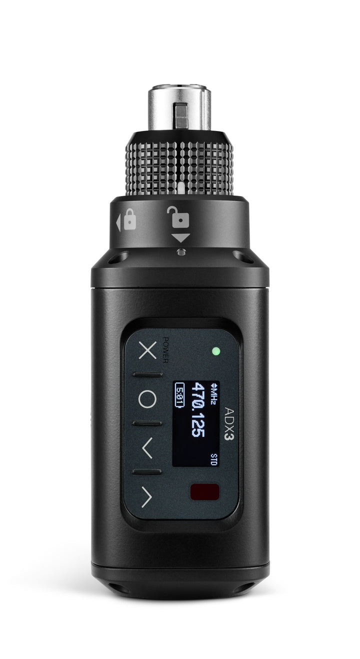 Shure ADX3 Axient Digital Wireless Plug-On Transmitter (G57: 470 to 616 MHz)