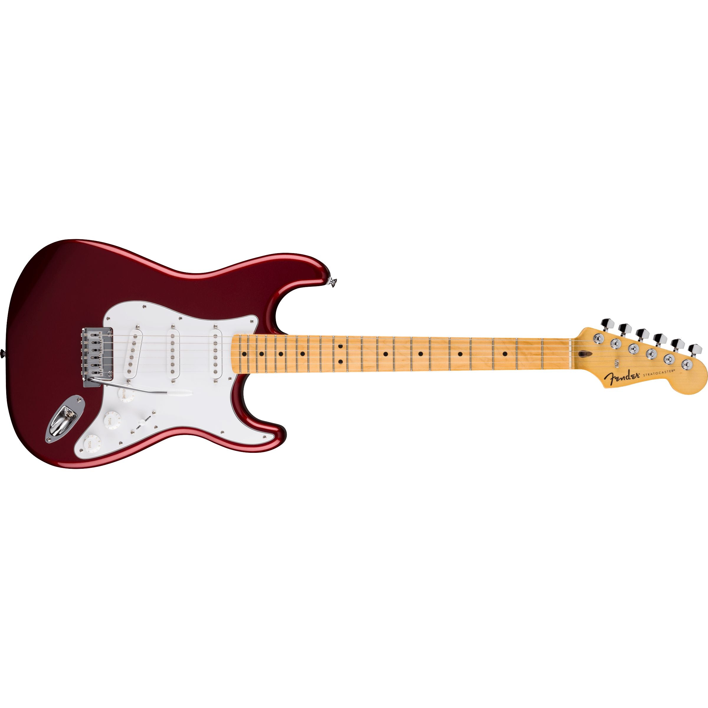 Fender Stratocaster レッドエレキギター Fender Standard Stratocaster (Red) Electric Guitar – Music City Canada
