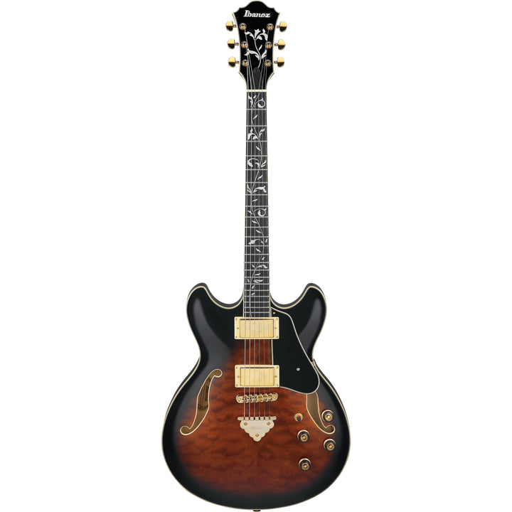 Ibanez AS Artcore Expressionist (Dark Brown Sunburst) AS93QMSPDBS