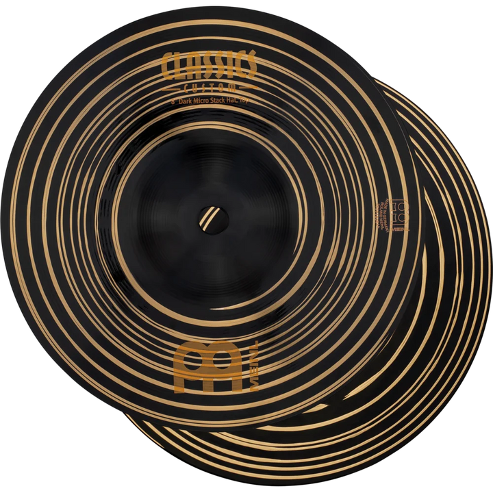 Meinl CC8DAH- Meinl Classic Customs Dark Micro Stack Hats