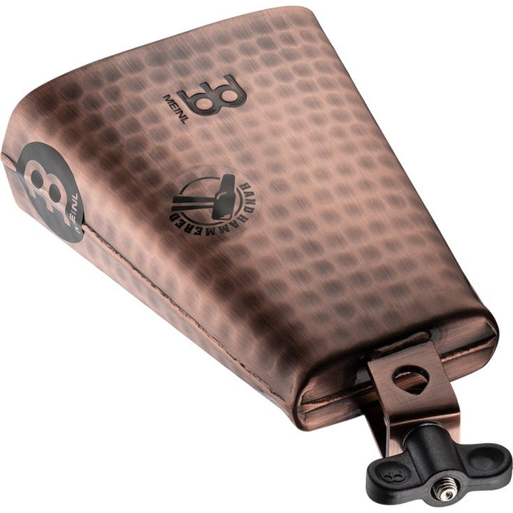 Meinl Percussion 6 1/4" Hammered Cowbell Hand brushed copper Medium Timbales Cowbell