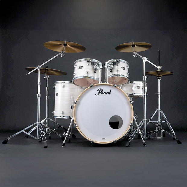 Pearl EXX725SPC Export Series 5-Piece Drum Kit - Slipstream White (NO hardware, cymbals, throne)