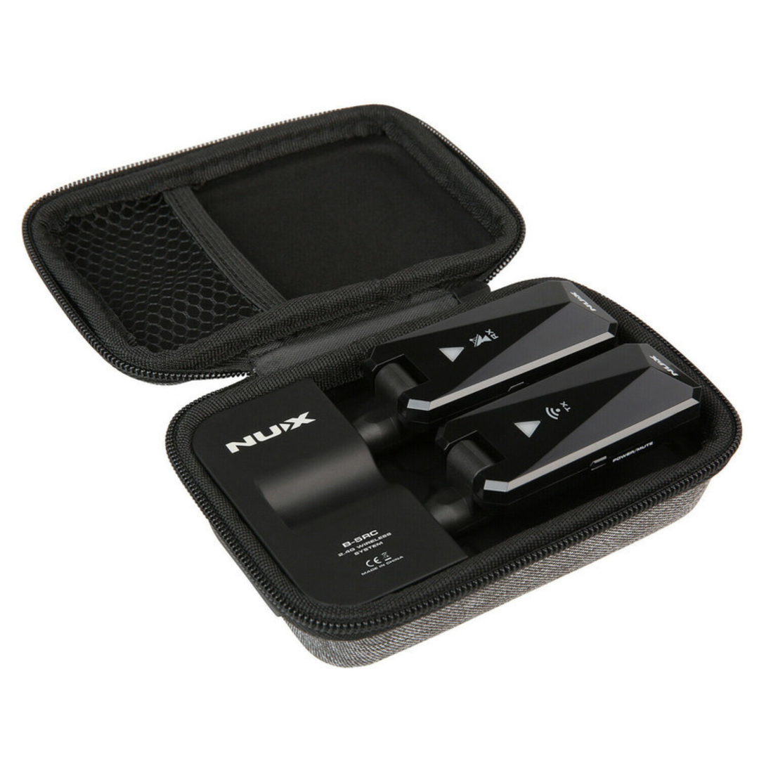 Nux B-5RC 2.4GHz Guitar / Bass Wireless System Passive / Active Rechargeable Set