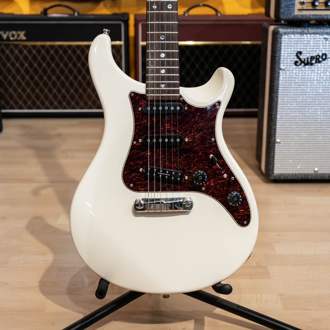 PRS SE - EG-HSS Polar White  (Duncan Bridge P-up )  w/ Tear Drop HD Case  - ( 2003 ) - USED