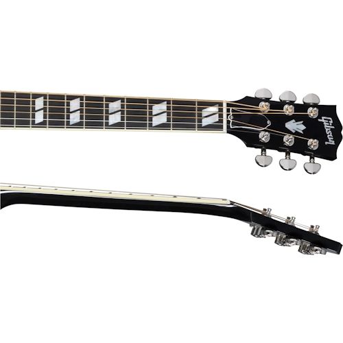 Gibson Hummingbird Standard Acoustic/Electric Guitar with Hardshell Case - Ebony