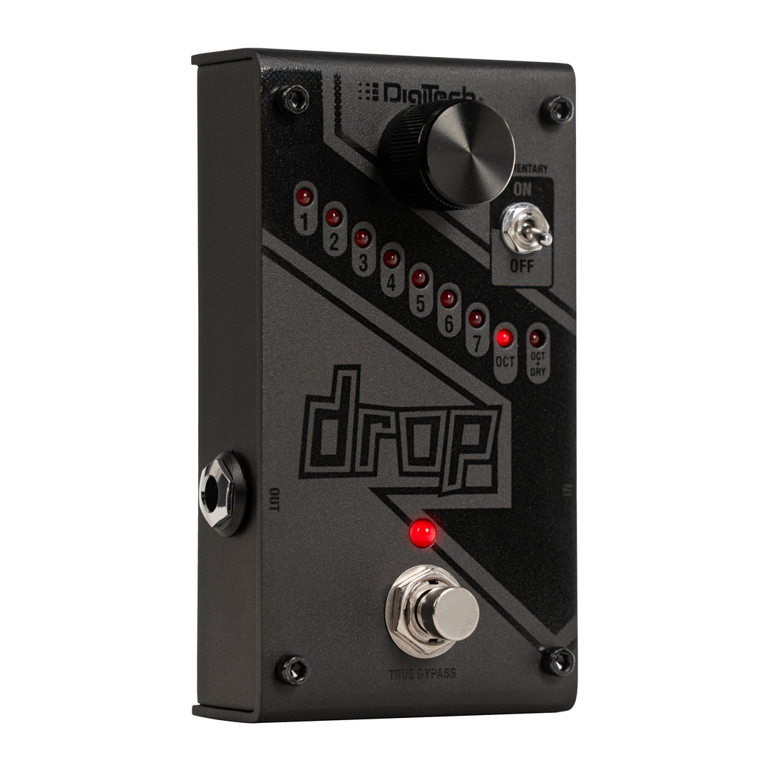 Digitech The Drop Polyphonic Drop Tune Effects Pedal - Limited Edition Black