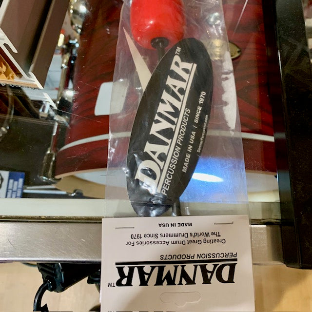 Danmar Classic 205 Bass Drum Beater - Red Hardwood/Black Shaft