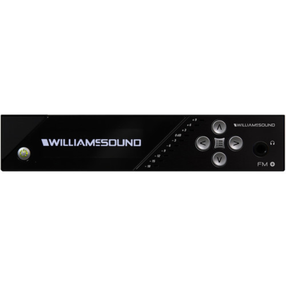 Williams Sound FM T55 D FM+ Assistive Listening System with Dante (72 to 76 MHz)