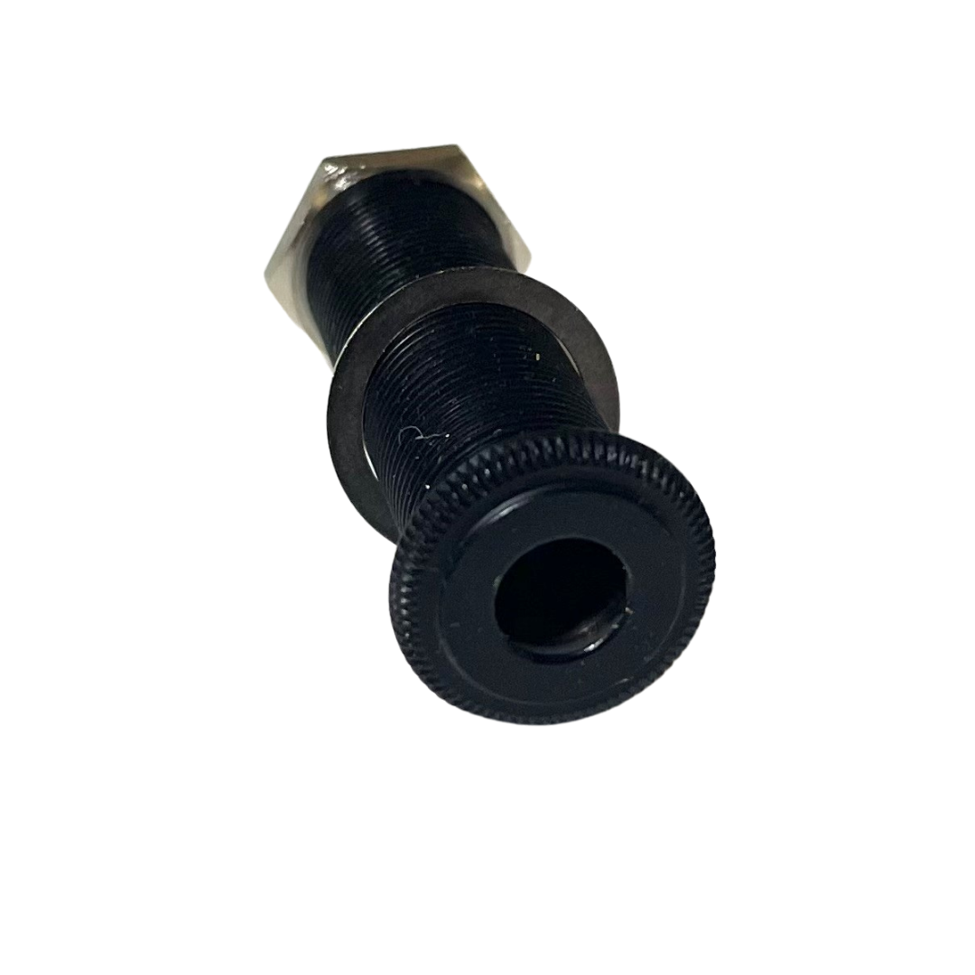 Allparts EP-0152 Switchcraft® 152B Stereo Long Threaded Jack Black