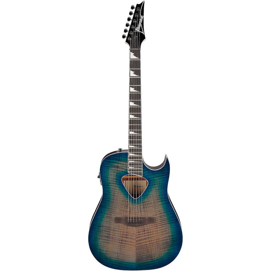 Ibanez ALT50FABDB Altstar Acoustic-Electric Guitar Blue Doom Burst High Gloss