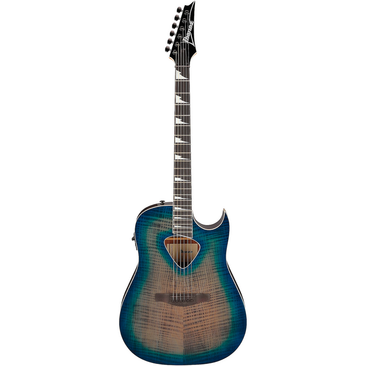 Ibanez ALT50FABDB Altstar Acoustic-Electric Guitar Blue Doom Burst High Gloss