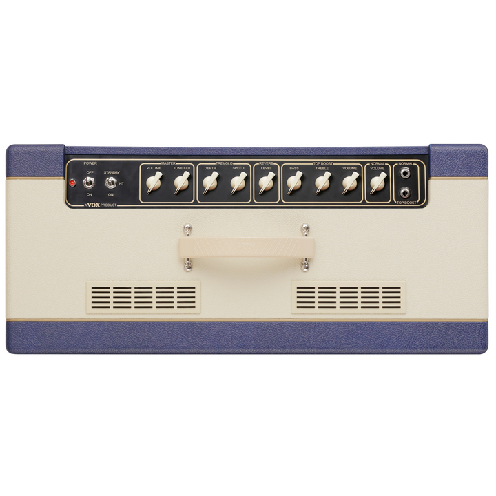 Vox AC15C1TTBC LTD 15W Valve Combo 12" Speaker 2 Channels Blue/Cream Two-Tone  w/ Greenback Speaker