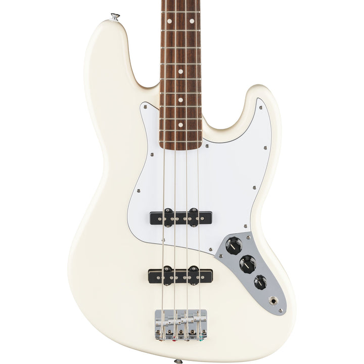 Fender Standard Jazz Bass (Olympic White) Electric Bass Guitar