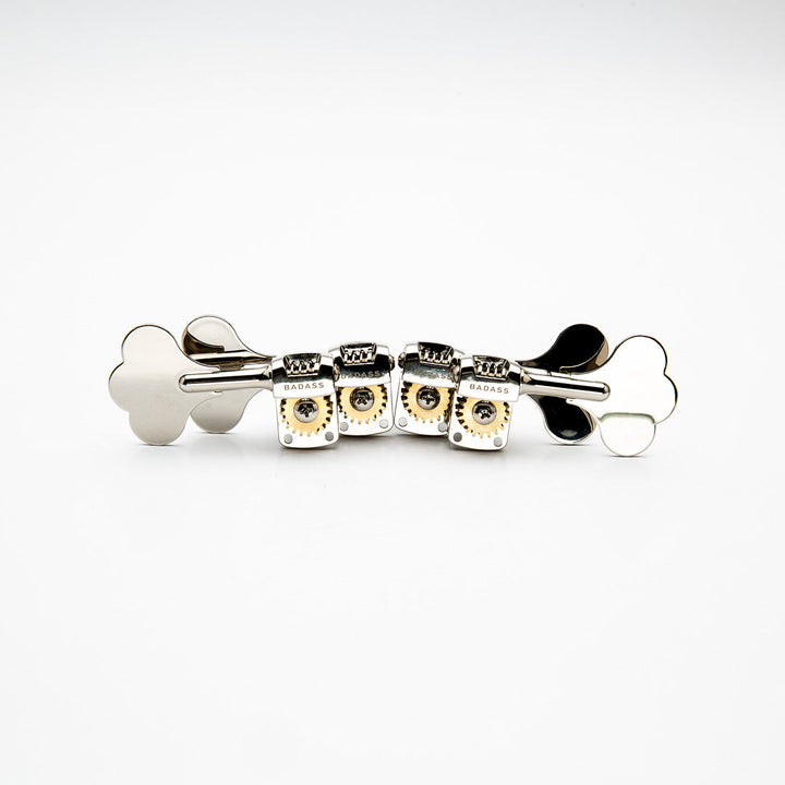 Allparts TK-7822-001 Leo Quan® Badass OGT™ Mini Bass Keys, 2x2, Nickel