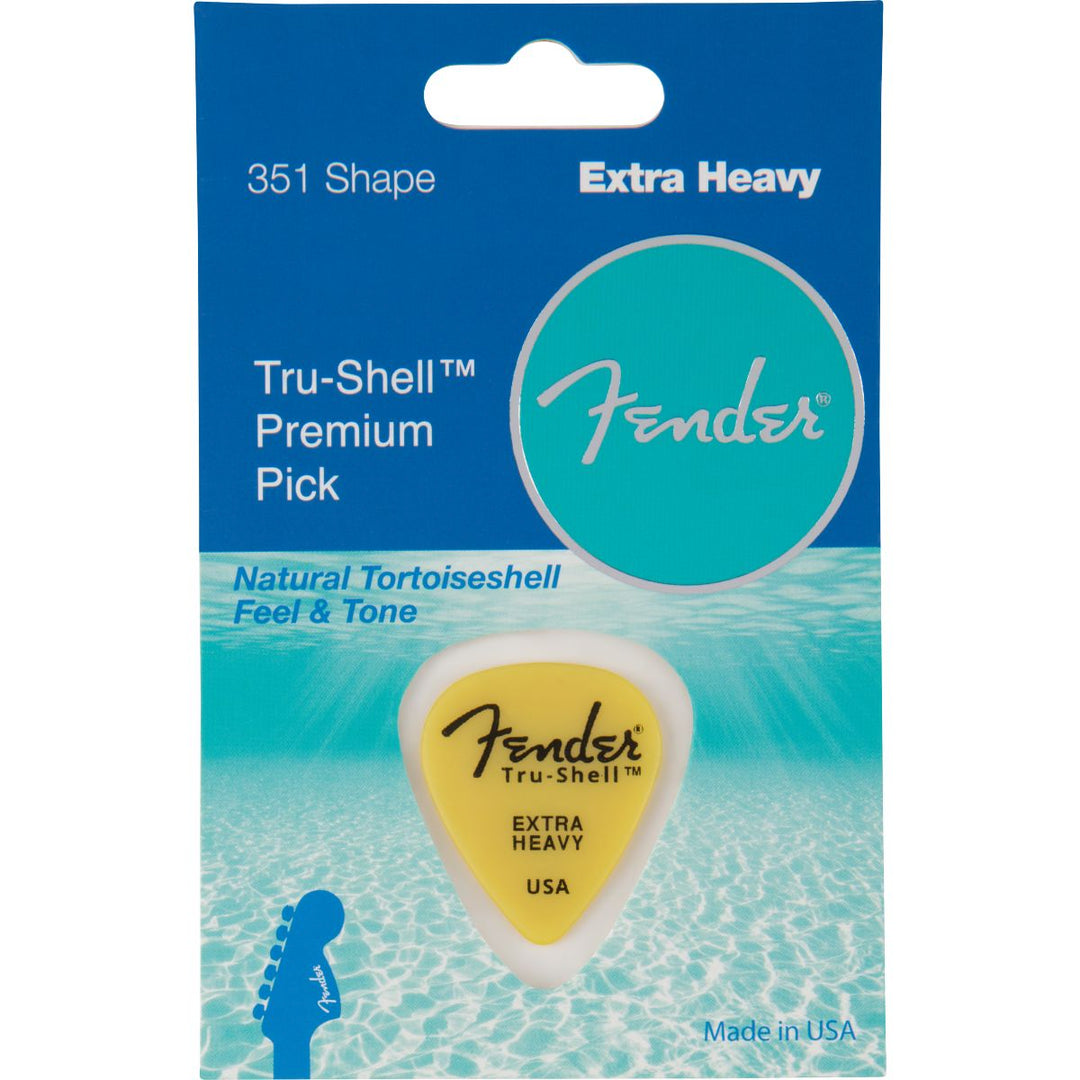 Fender Tru-Shell Picks - 351 Shape - Tru-Shell