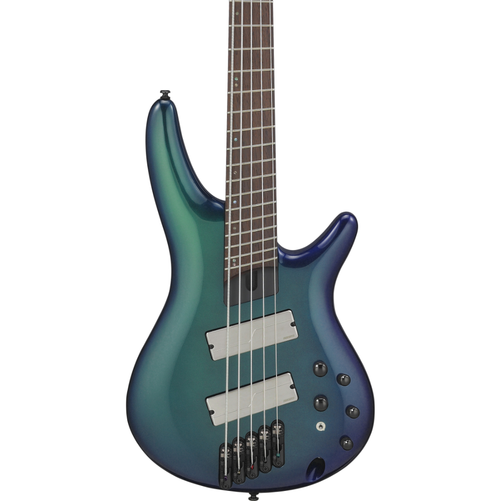 Ibanez SR Bass Workshop 5-String Multi-Scale Bass (Blue Chameleon)