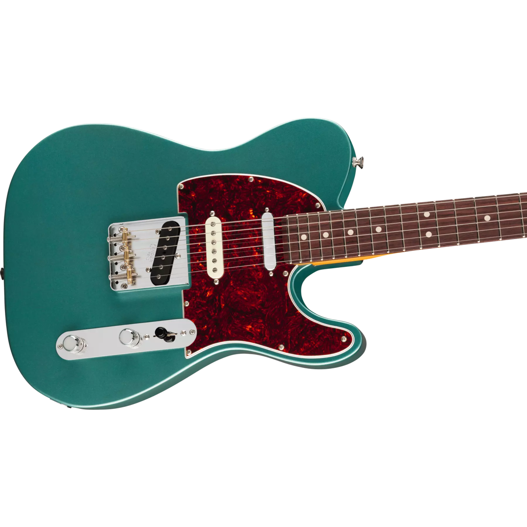 Fender American Professional Classic Telecaster® SSS -  Rosewood Fingerboard -  Faded Sherwood Green Metallic