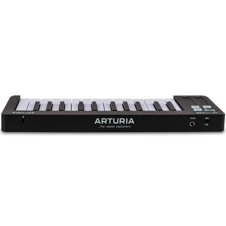 Arturia MICROLABMK3BK MICROLAB MK3 25-Key Microlab MK3  Universal MIDI Controller  - Black