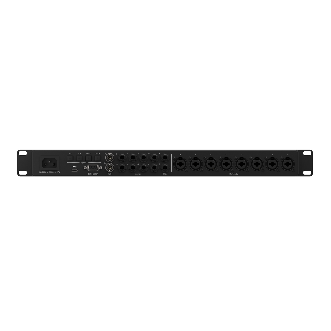 Fender Quantum HD 8 26 x 30, 32-bit / 192 kHz USB-C Recording Interface