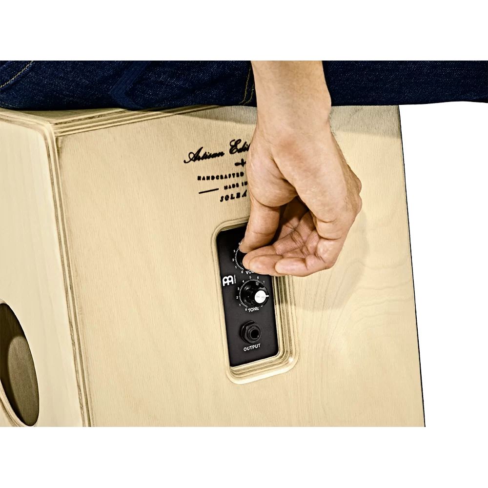 Meinl Artisan Edition Solea Line Cajon with Pickup - Dark Olive Burst