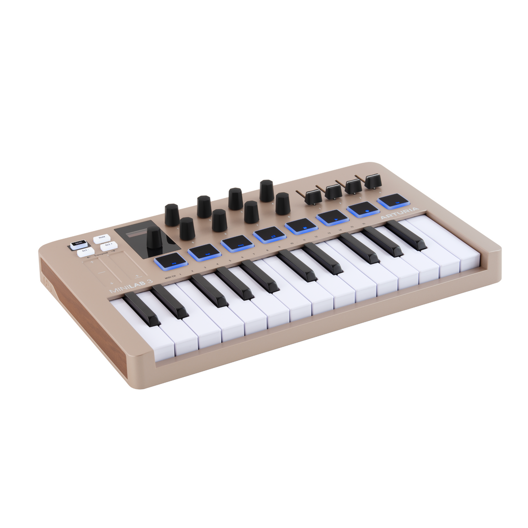 Arturia MINILAB3CHAMPAGNE LTD Compact MIDI keyboard - Champagne