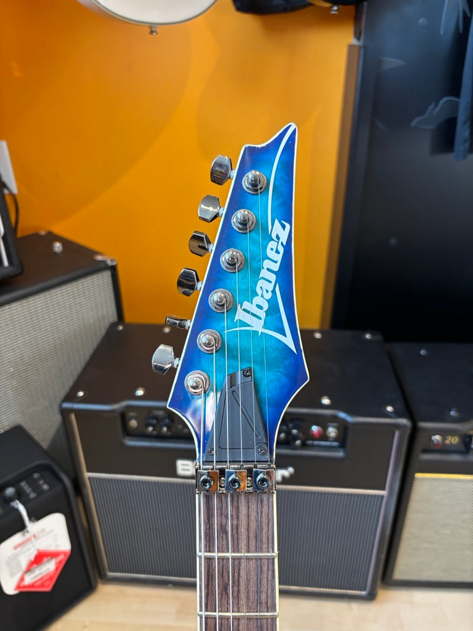 Ibanez - S Standard (Sapphire Blue) S670QMSPB (Factory Demo) "One Small Lacquer Checking Mark"