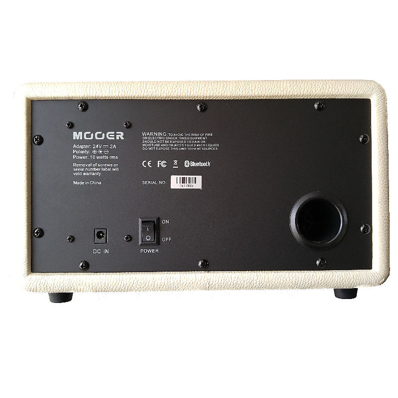 Mooer BT01 Silvereye 2X16 Watt Stereo Hifi & Desktop Instrument Amplifier