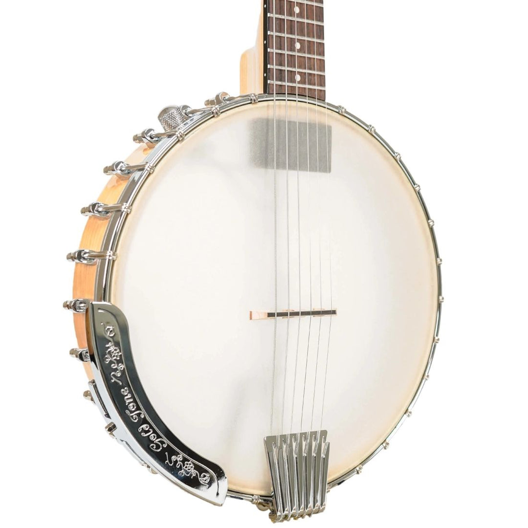 Gold Tone Gt 6 String Banjo Guitar with Gig Bag