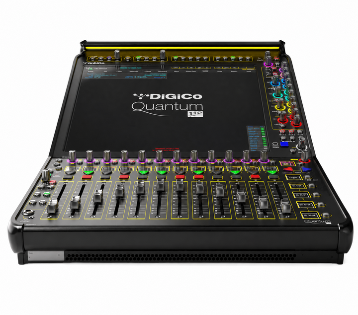 DiGiCo X-Q112-WS Quantum112 96-Channel Flypack Digital Mixing Console