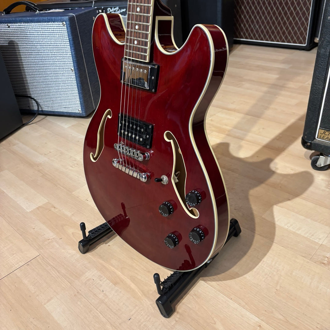 Ibanez - Artcore AS-73 Cherry w/ Hard Shell Case (2007) - USED.
