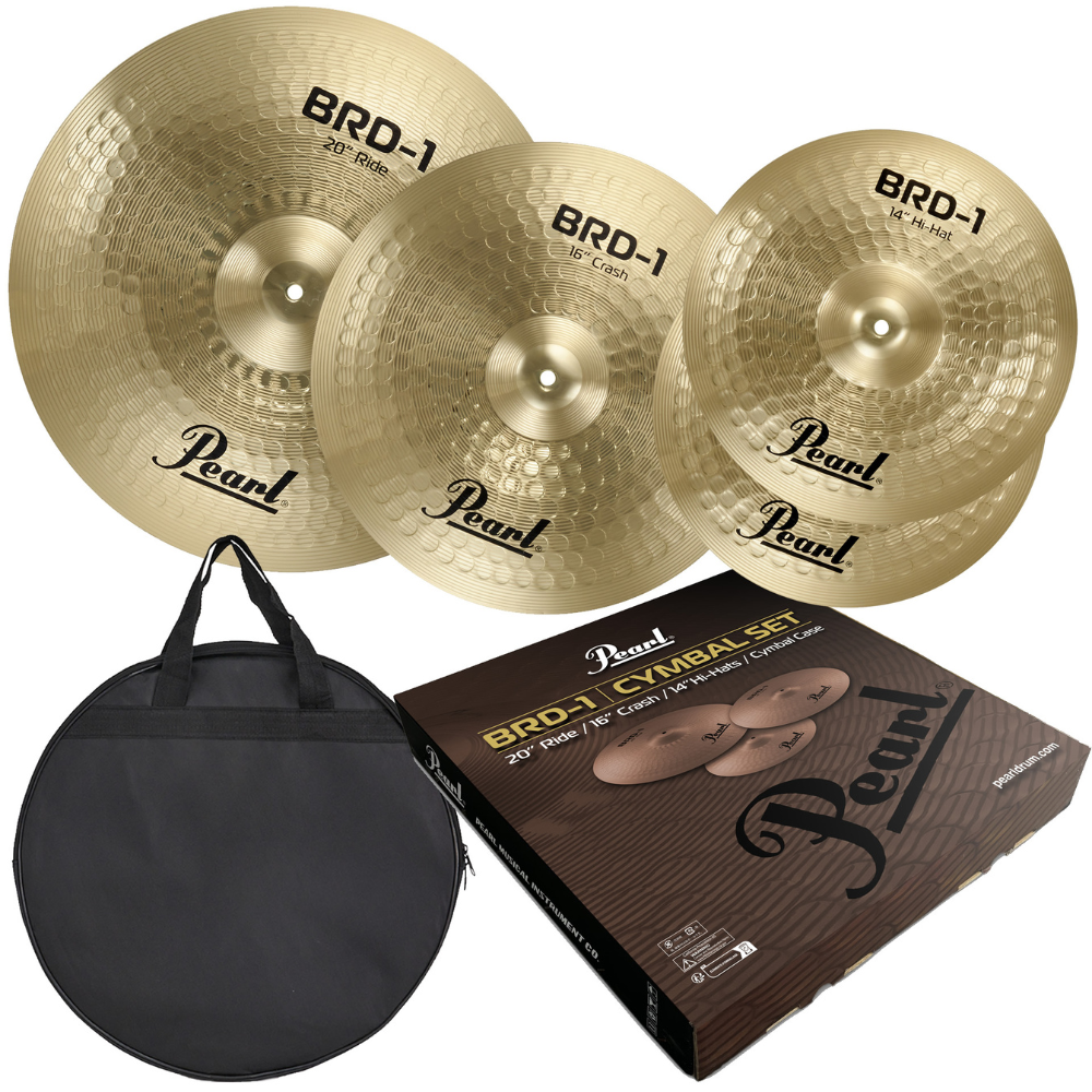 Pearl BRD-1 Cymbal Pack (14HH 16CR 20R)