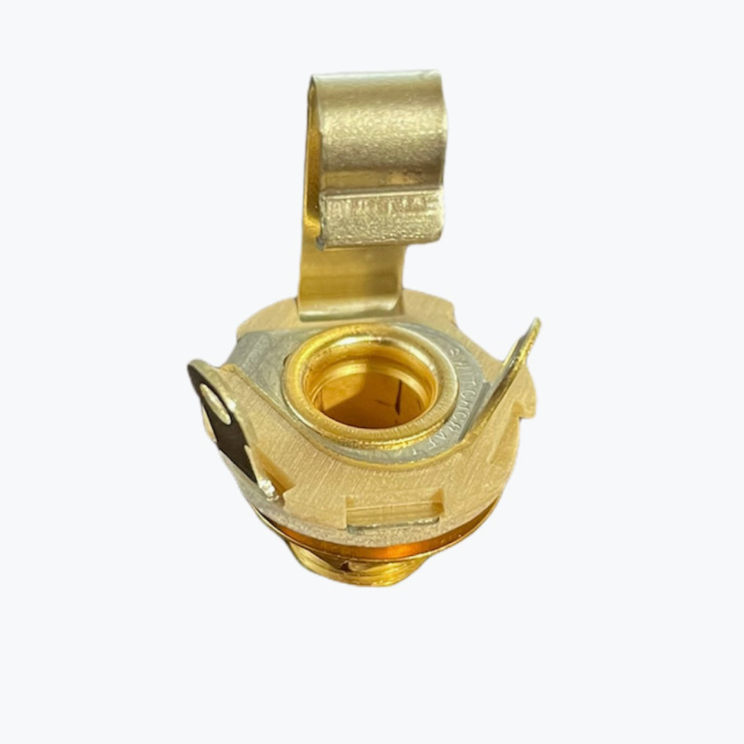 Allparts EP-0055-B02 Switchcraft # 11 Gold 1/4" Input Jack - 50 Piece Bulk Pack