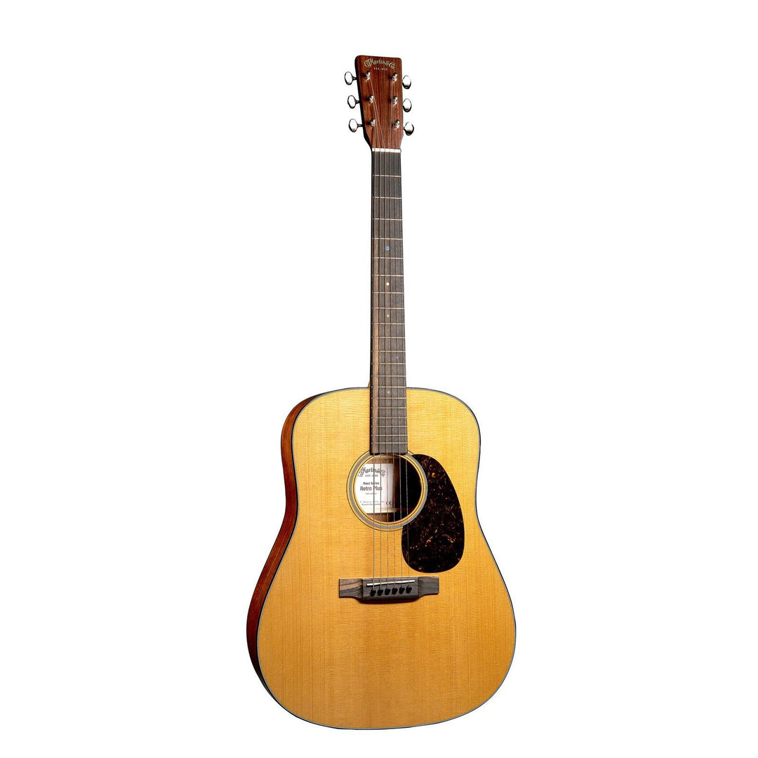 Martin DE Retro Plus Mahogany Road Series Acoustic-Electric Guitar - Natural Aging Toner