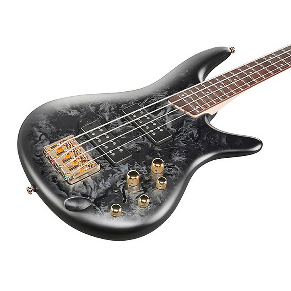 Ibanez SR 300 Standard Electric Bass (Black Ice Frozen Matte)  SR300EDX