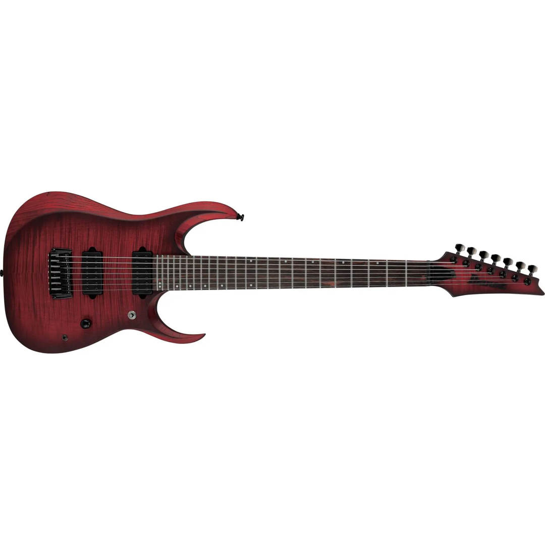 Ibanez RGD721FAWUF RGD 7 Strings Electric Guitar (Stained Wine Red Bust Flat)