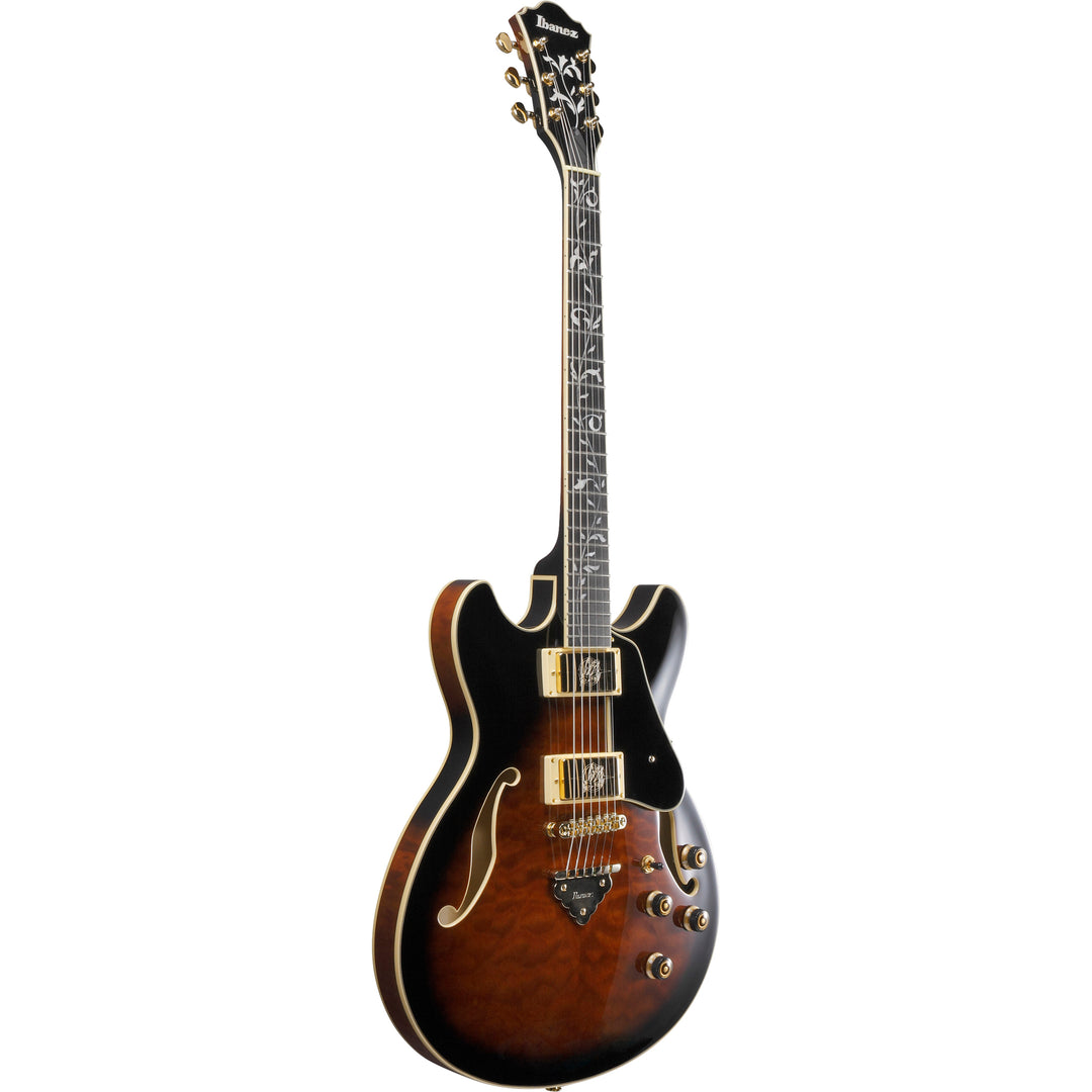 Ibanez AS Artcore Expressionist (Dark Brown Sunburst) AS93QMSPDBS