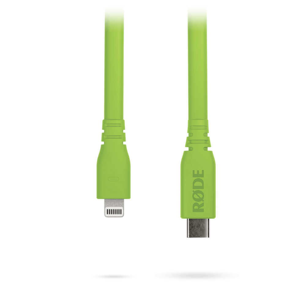 Rode Microphones SC19-G High-quality, 1.5m-long USB-C to Lightning cable - Green