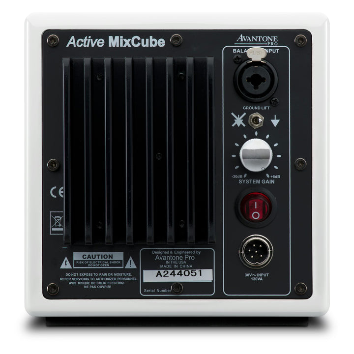Avantone Pro AV-AW Active Mixcube (Pair) - White