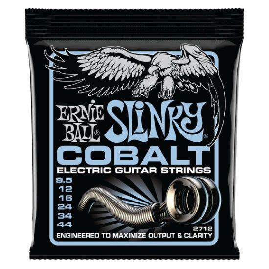 Ernie Ball Cobalt Primo Slinky Electric Guitar Strings - 9.5-44