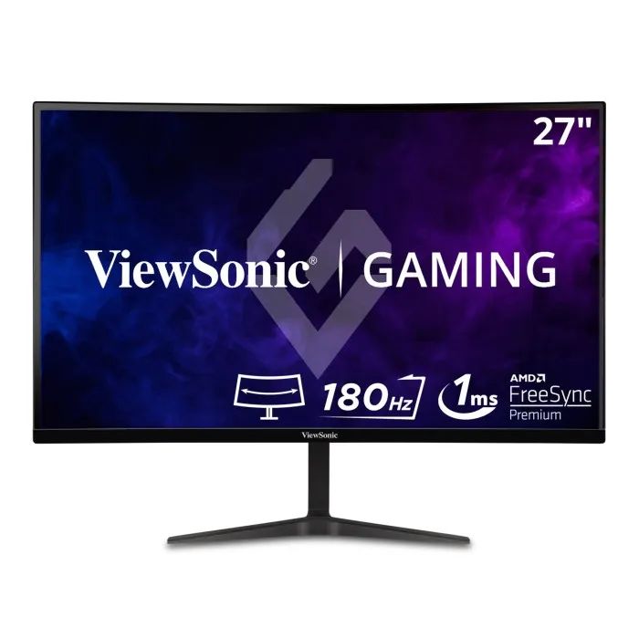 Viewsonic VX2718-2KPC-MHD 27" Curved IPS Gaming Monitor  QHD 1440p, 165Hz, 1ms