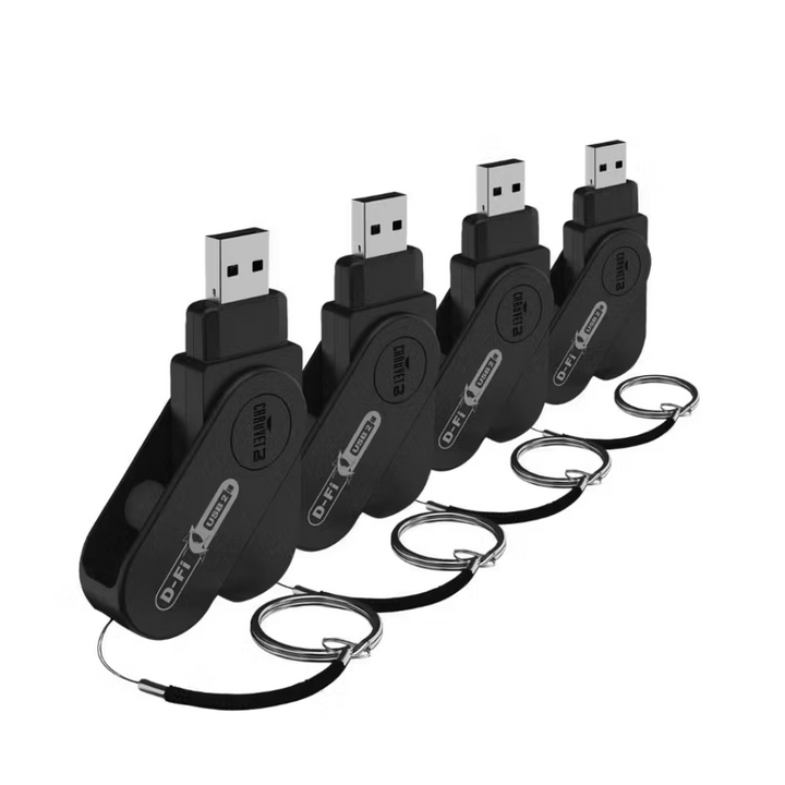Chauvet DJ DFI-USB2x4 D-Fi USB 2 Wireless DMX Transceiver (4-Pack)